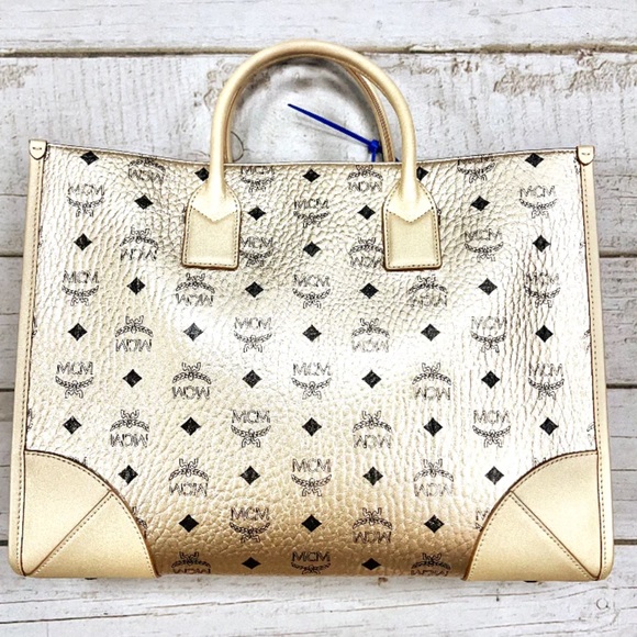 New MCM large MCM-Visetos Munchen Tote “EXCLUSIVE “🔥 - Picture 6 of 6